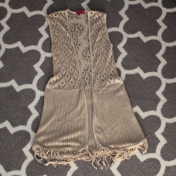 Say What? Jackets & Blazers - Boho Open Front Vest